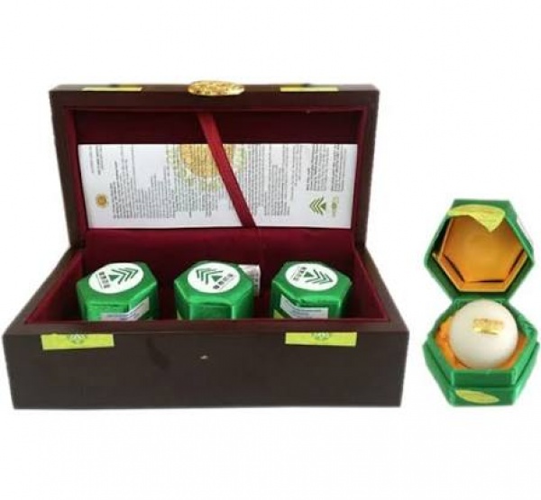 An Cung Ngưu Hoàng Hoàn Rùa Vàng Hộp 3 Viên Chính Hãng